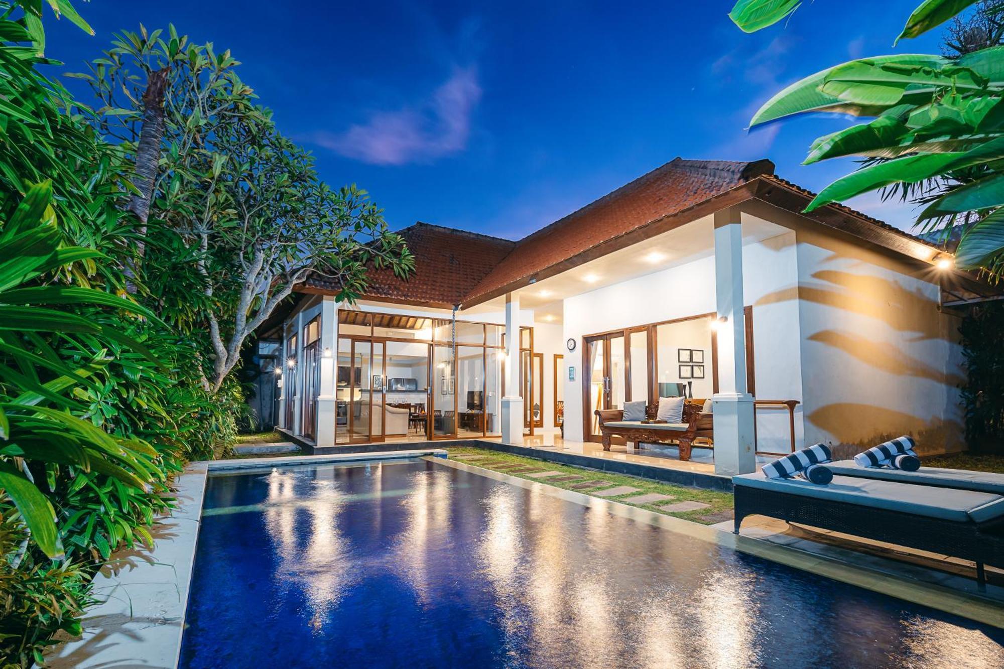 Mahayana Villa Batu Belig - Close To The Beach 坎古 外观 照片