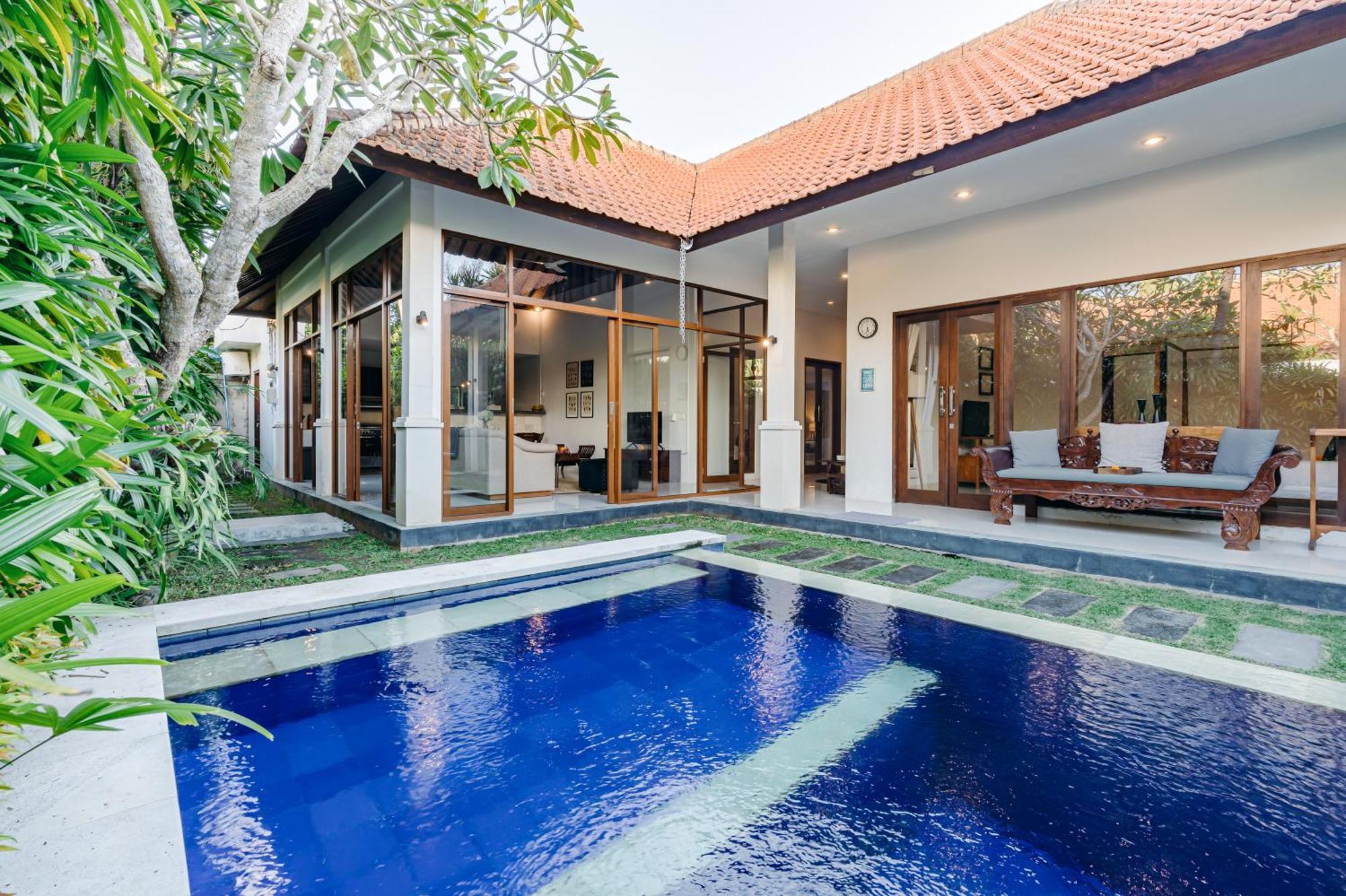 Mahayana Villa Batu Belig - Close To The Beach 坎古 外观 照片