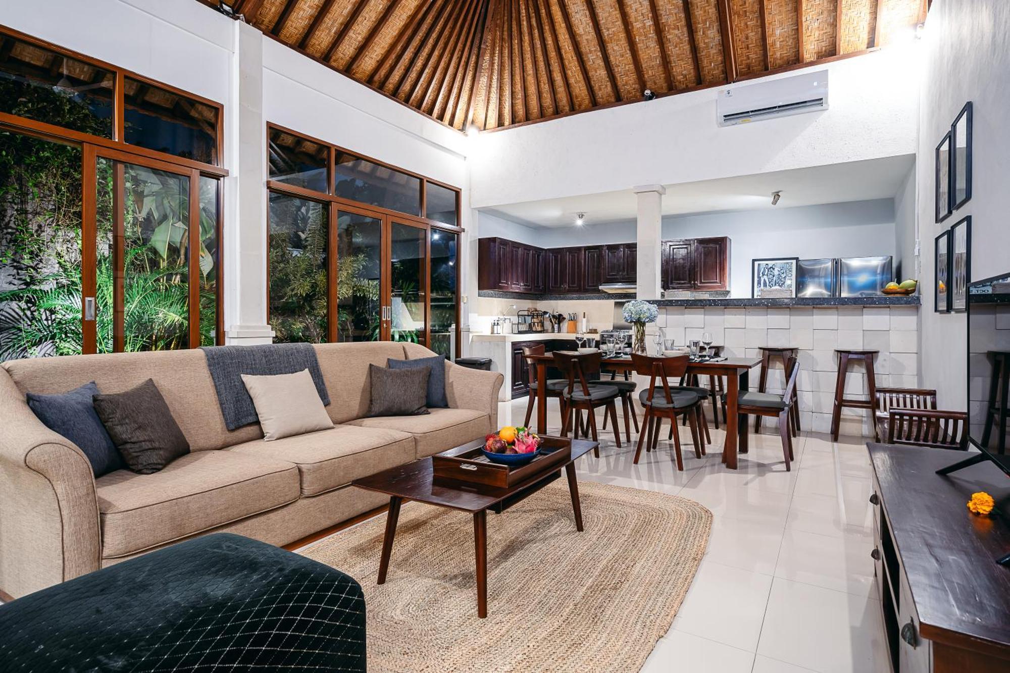 Mahayana Villa Batu Belig - Close To The Beach 坎古 外观 照片