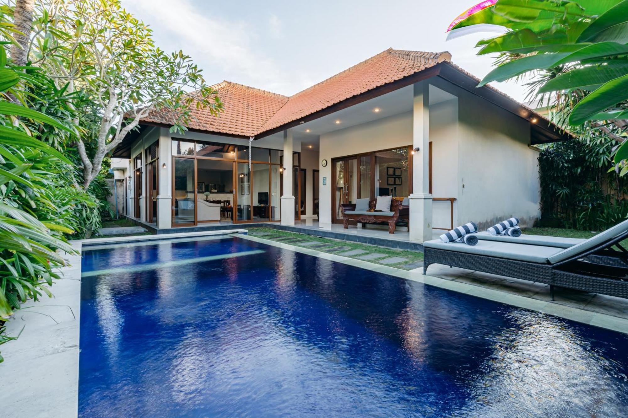 Mahayana Villa Batu Belig - Close To The Beach 坎古 外观 照片